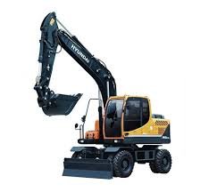 Nuoma: Ratinis ekskavatorius Hyundai Robex 140W- 9