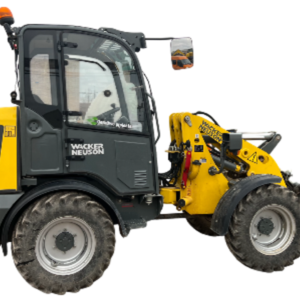 Nuoma: Ratinis, šarnyrinis krautuvas Wacker Neuson WL34